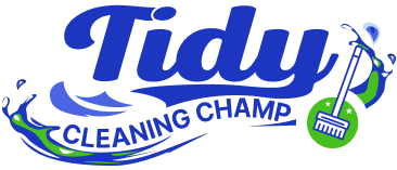 blue and green tidy logo